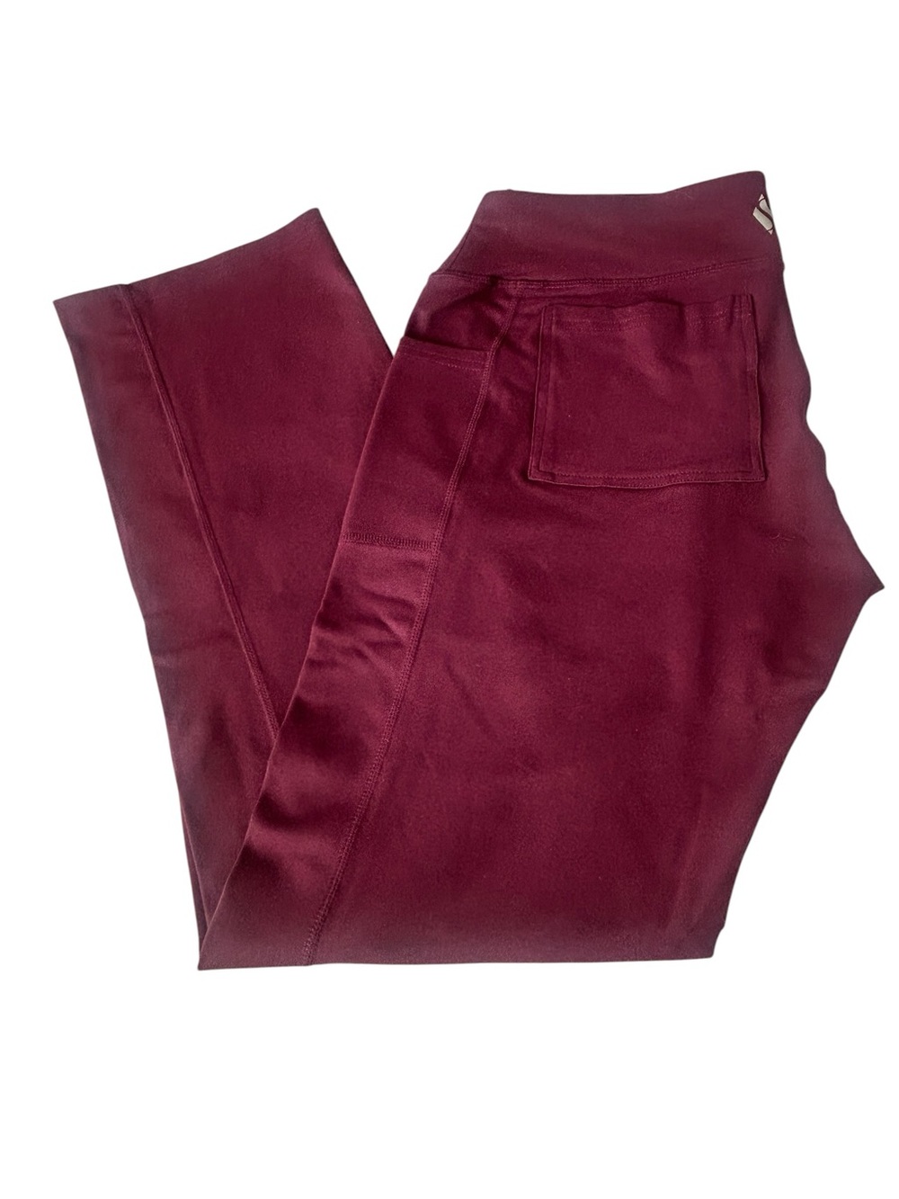 SKECHERS GO WALK OG Pant Regular length Burgundy Size Large Activewear Like new - Picture 7 of 11